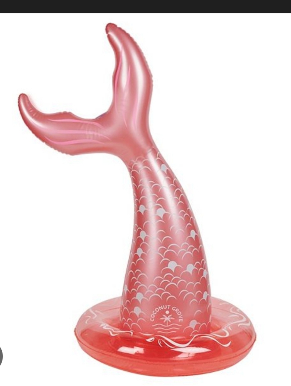 Pink Inflatable Mermaid Tail Sprinkler - Picture 11 of 11